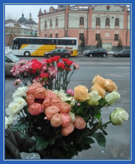 Букет цветов святой Матроне