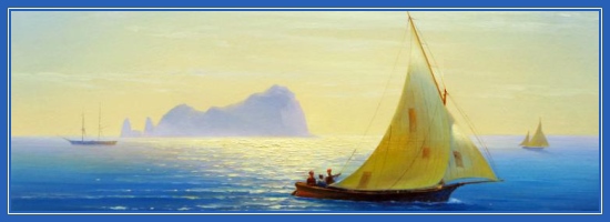 Корабли, море, остров