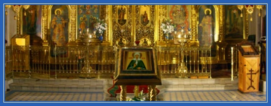 Святая Матрона, храм