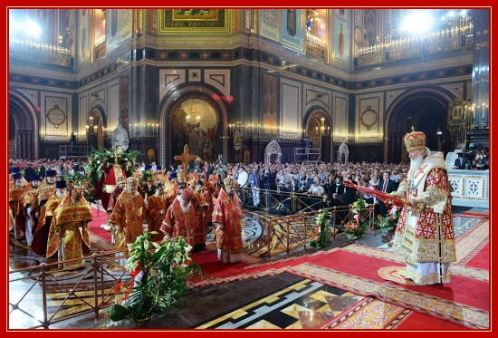Пасха Христова, Храм Христа Спасителя