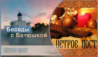 Беседы с батюшкой. Петров пост