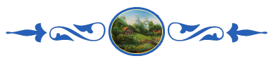 Заглавие, деревенский пейзаж с храмом