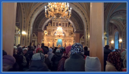 Воскресенский собор. Литургия Воскресенский собор