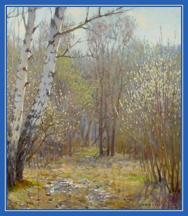 Верба, весна