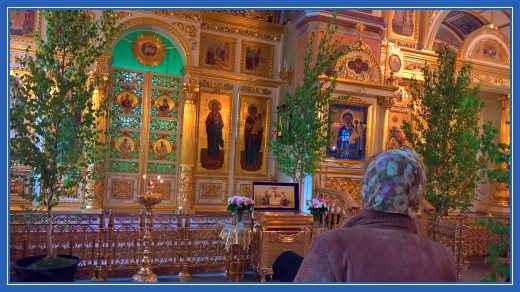 Березки в Воскресенском соборе