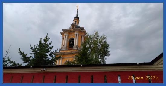 Поездка в Покровский монастырь 30 июля 2017 1 Колокольня Покровского монастыря