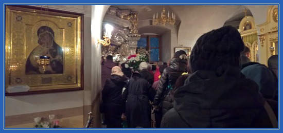 К блаженной Матроне в День Рождения - 22 ноября 2017! 6 Мощи блаженной Матроны Московской
