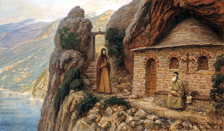 Монах. Келия. Инок