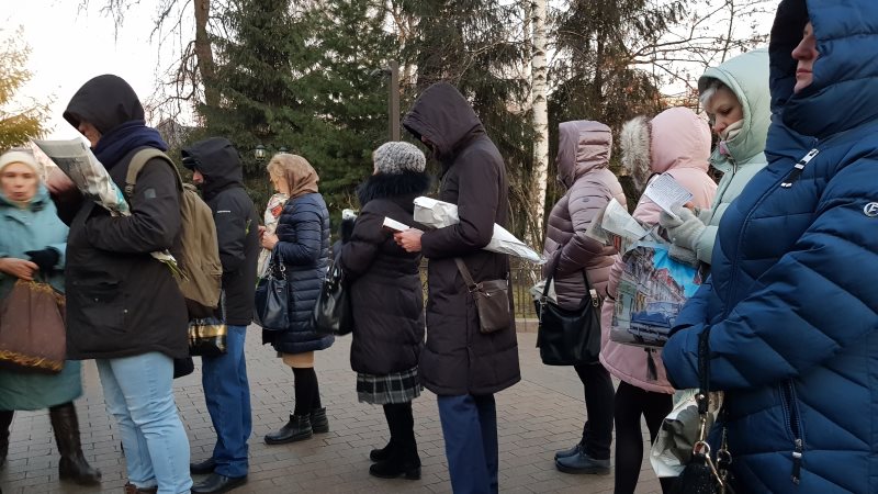 Чтение акафиста блаженной Матроне Чтение акафиста блаженной Матроне