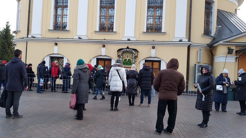 Пред иконой блаженной Матроны Пред иконой блаженной Матроны