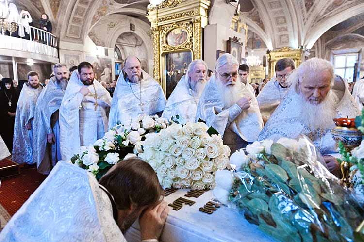 События недели. 2–8 декабря 2019 12 У гробницы Патриарха Алексия II