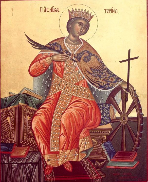 Великомученица Екатерина. Икона