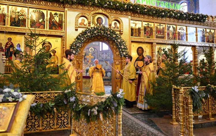 Храм. Служба. Рождество