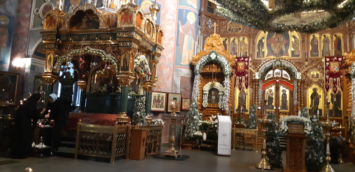Мощи преподобного Серафима