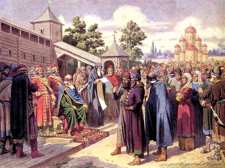 20 февраля в истории. Св. Ярослав Мудрый 3 Чтение народу Русской Правды в присутствии великого князя Ярослава