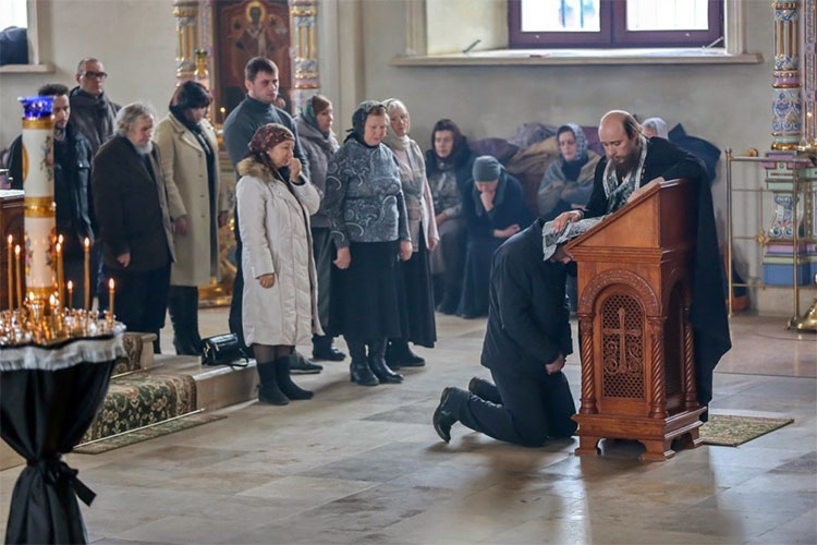 Исповедь в храме