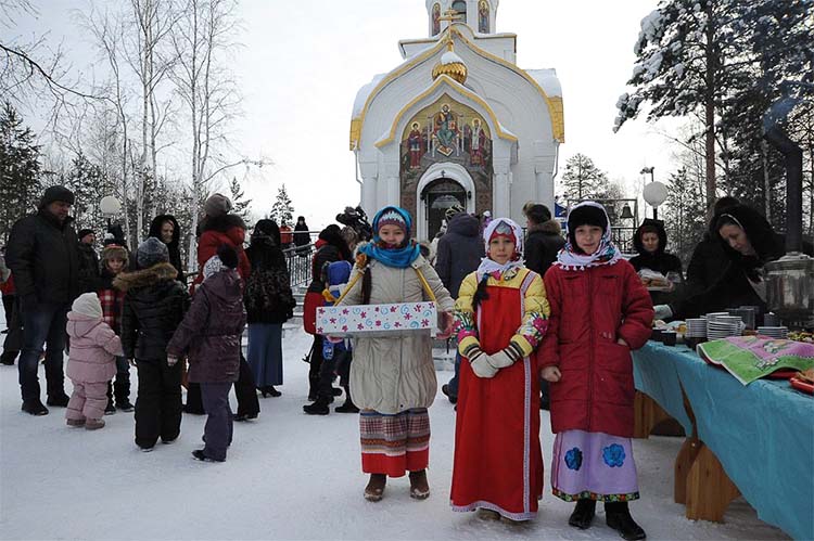 Празднование масленицы
