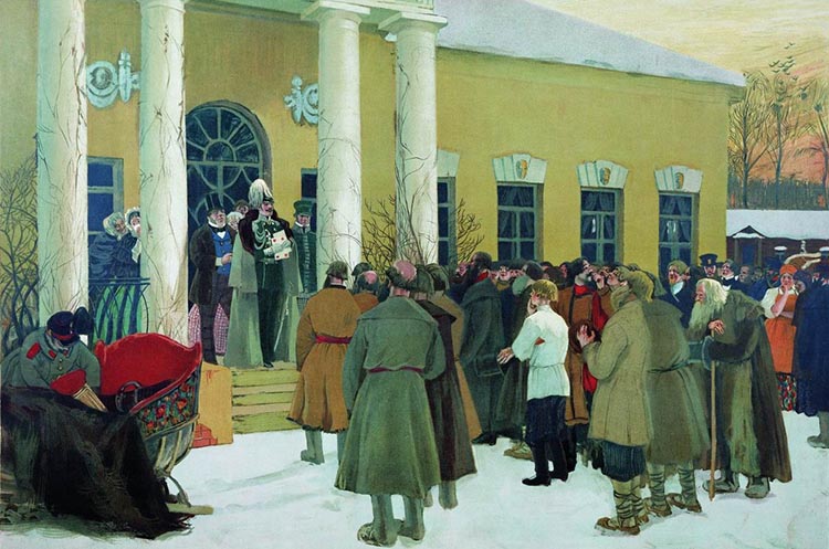 Освобождение крестьян (Чтение манифеста)