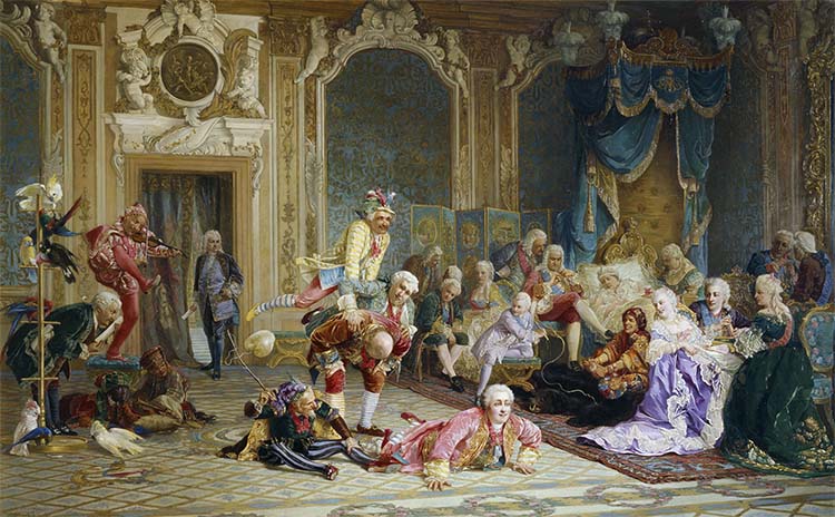 8 марта в истории. Императрица Анна Иоанновна 3 Шуты при дворе императрицы Анны Иоанновны