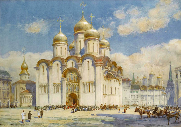 30 апреля в истории. Успенский собор 4 Успенский собор Кремля