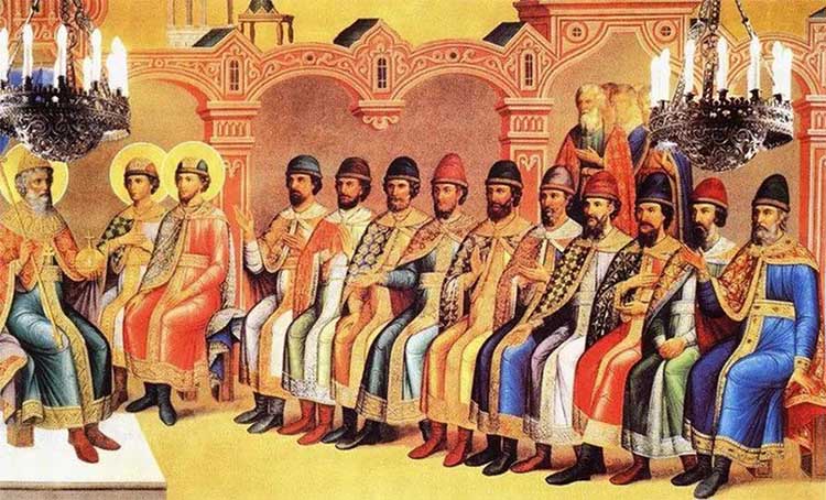 Две светлые звезды - благоверные князья Борис и Глеб 2 Князь Владимир и двенадцать сыновей