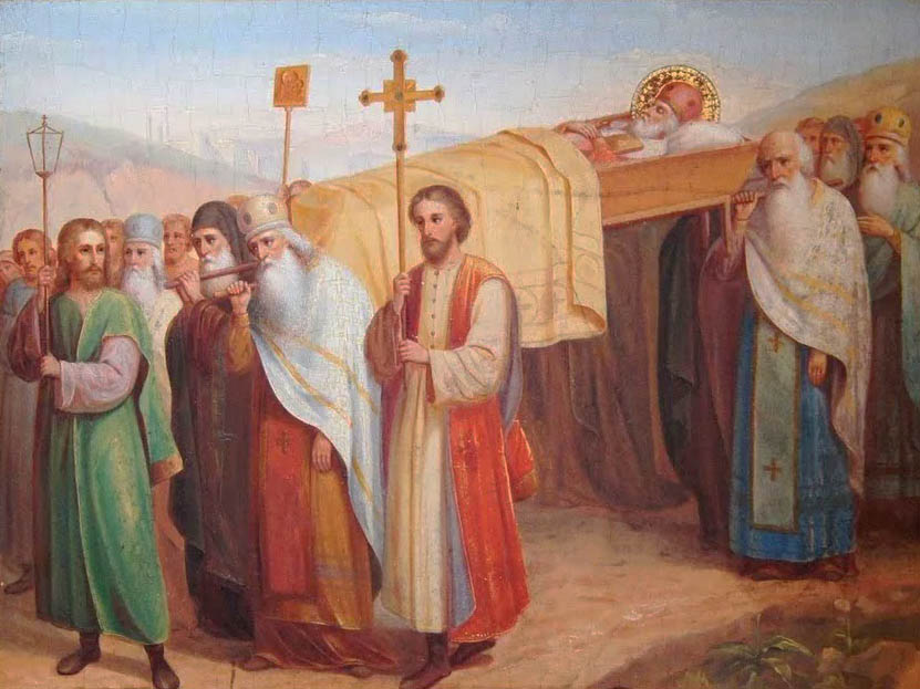 Николай Чудотворец 4 Перенесение мощей святителя Николая