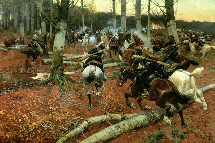 16 мая в истории. Константин фон Кауфман 3 Сцена Кавказской войны