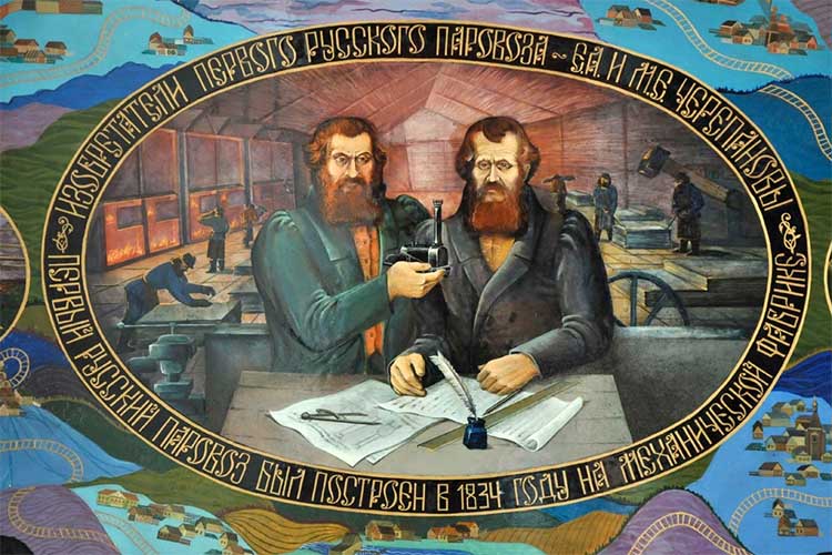 Ефим и Мирон Черепановы