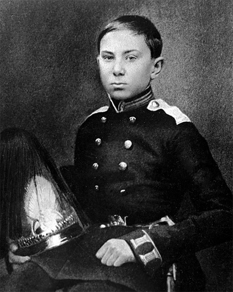 Николай Римский-Корсаков в молодости