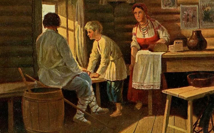 Русская семья