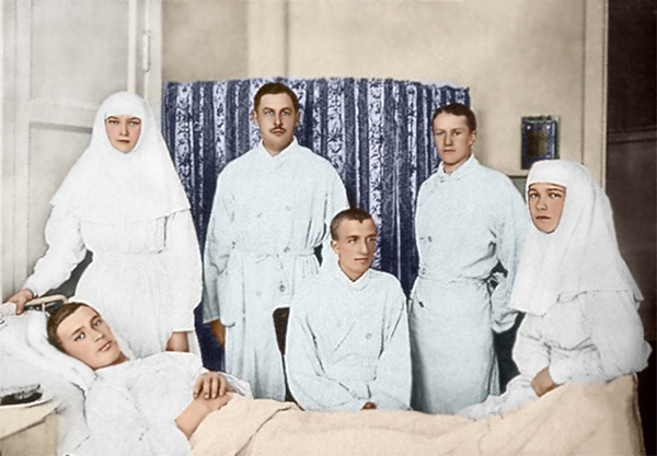 10 июня в истории. Великая княжна Татьяна 4 В Царско-Сельском лазарете