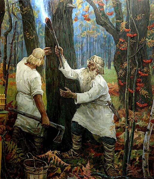 Бортевое пчеловодство