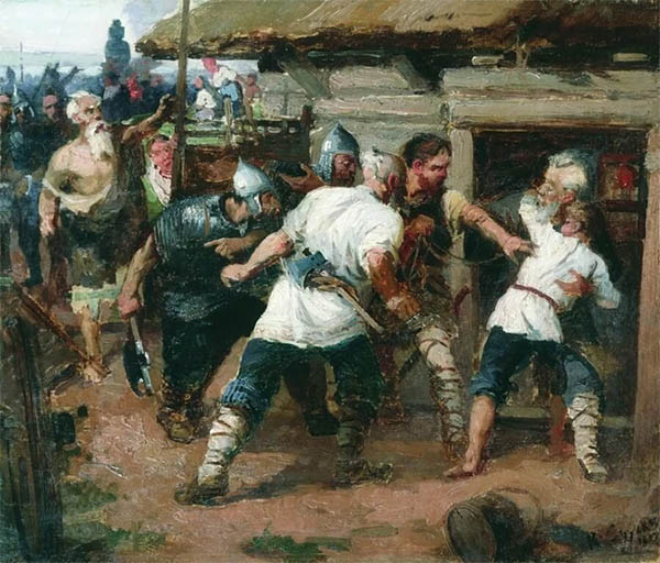 25 июля в истории. Феодор Варяг и сын его Иоанн 5 Федор и Иоанн - первые мученики на Руси