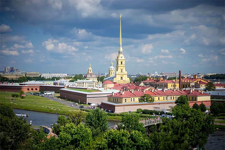 9 июля в истории. Петропавловский собор 7 Петропавловский собор с высоты