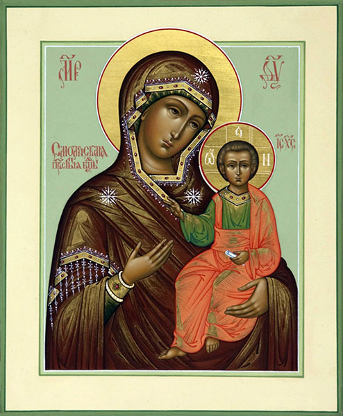 Икона Богородицы «Одигитрия» Смоленская