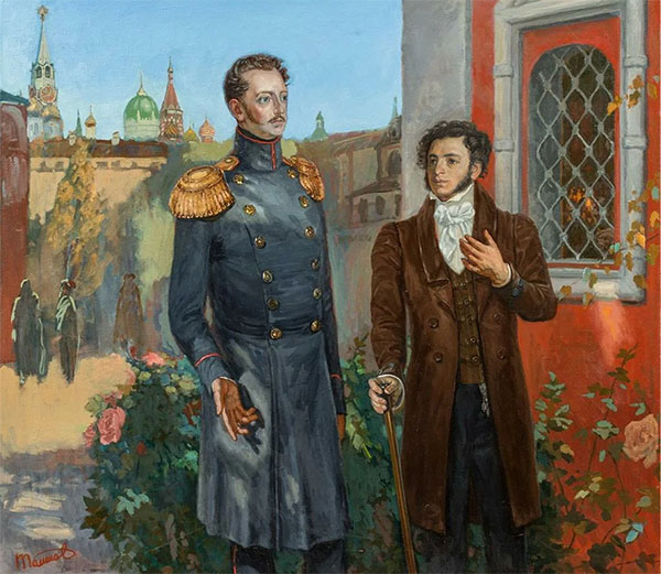 Николай I и Александр Пушкин