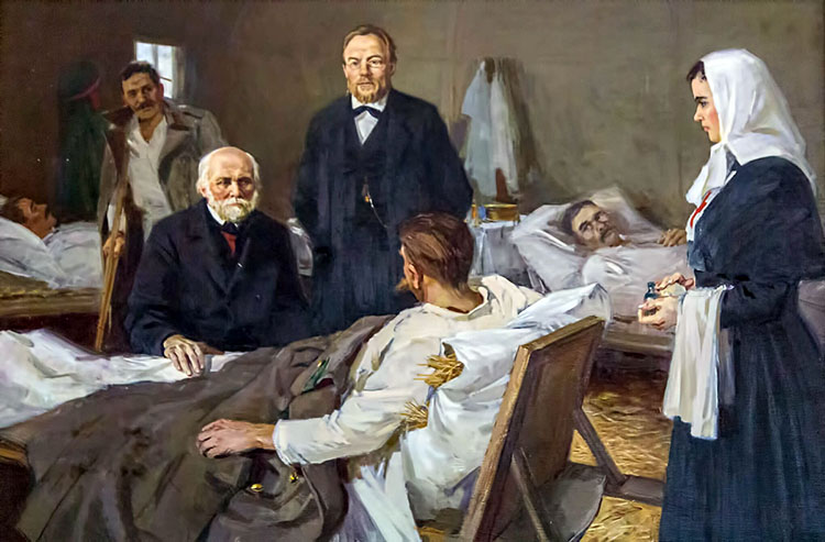 Николай Пирогов в госпитале