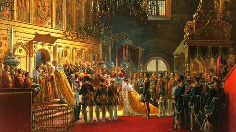 Венчание на престол Александра II