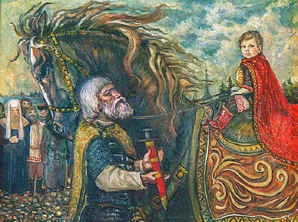 Александр Невский в детстве