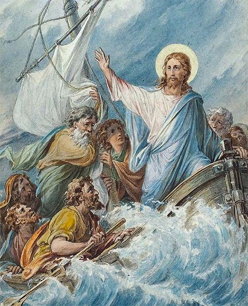 Укрощение Господом Иисусом Христом бури на море
