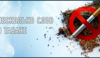 Несколько слов о табаке