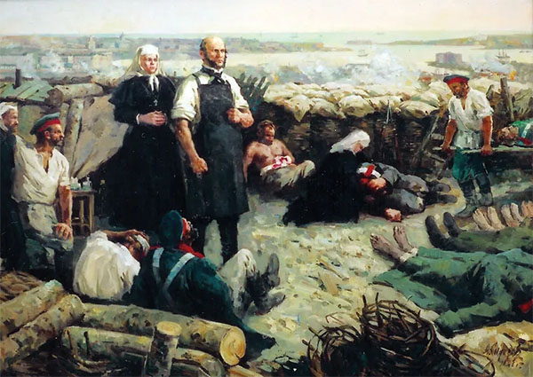 Николай Пирогов в Севастополе