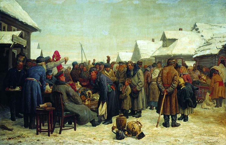 17 декабря в истории. Перепись населения 4 Люди на площади