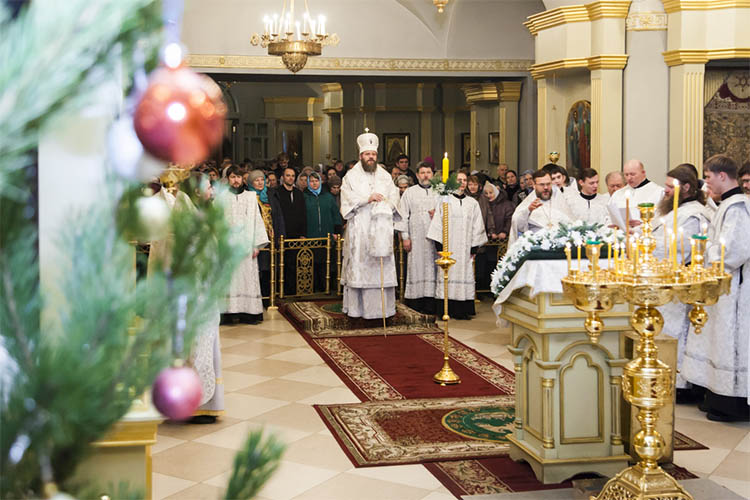 Рождественский Сочельник 4 Рождественский сочельник в храме
