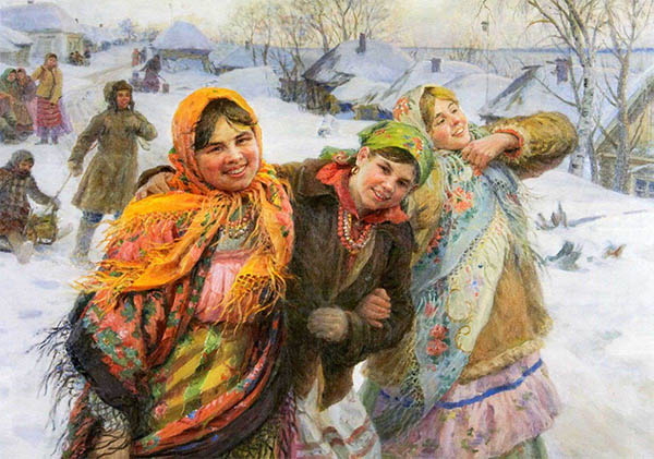 Святки в деревне
