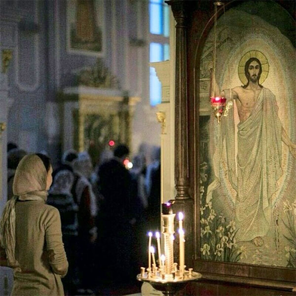 Семь вопросов преподобному Макарию Великому 2 Женщина в храме
