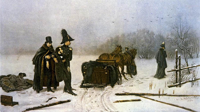 8 февраля в истории. Последняя дуэль Пушкина 3 После дуэли Пушкина с Дантесом