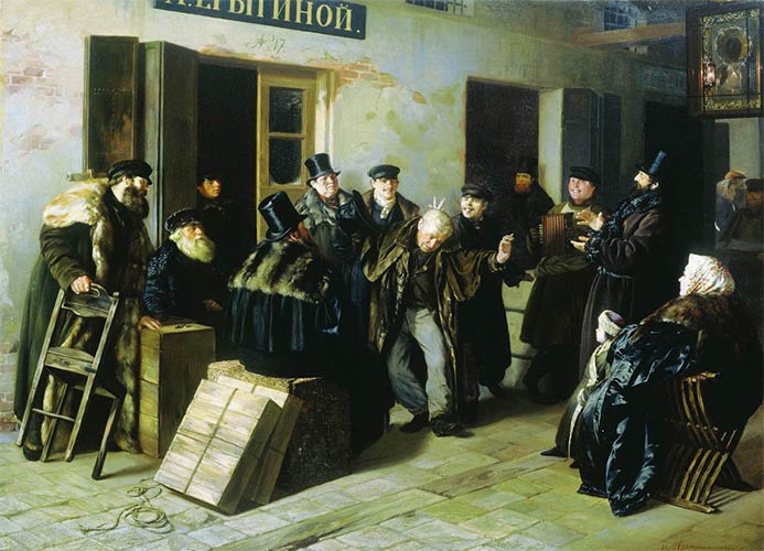 «Шутники. Гостинный двор в Москве»