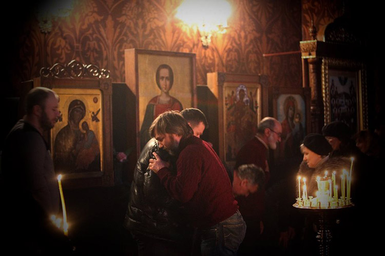Избежим Божьего гнева искренним покаянием и взаимным прощением 2 Прощенное Воскресенье в храме