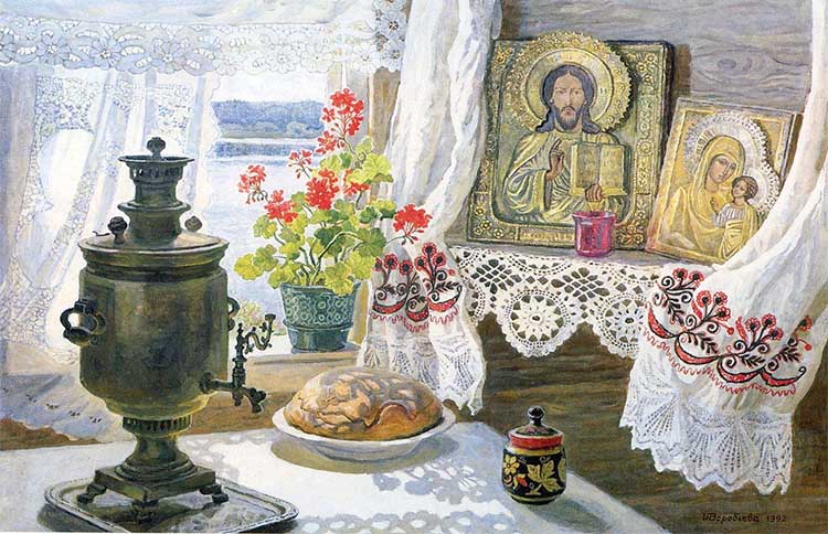 Хлеб и иконы